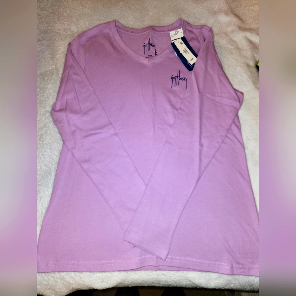NEW WITH TAGS LADIES SEA TURTLE GUY HARVEY LONG SLEEVE SHIRT